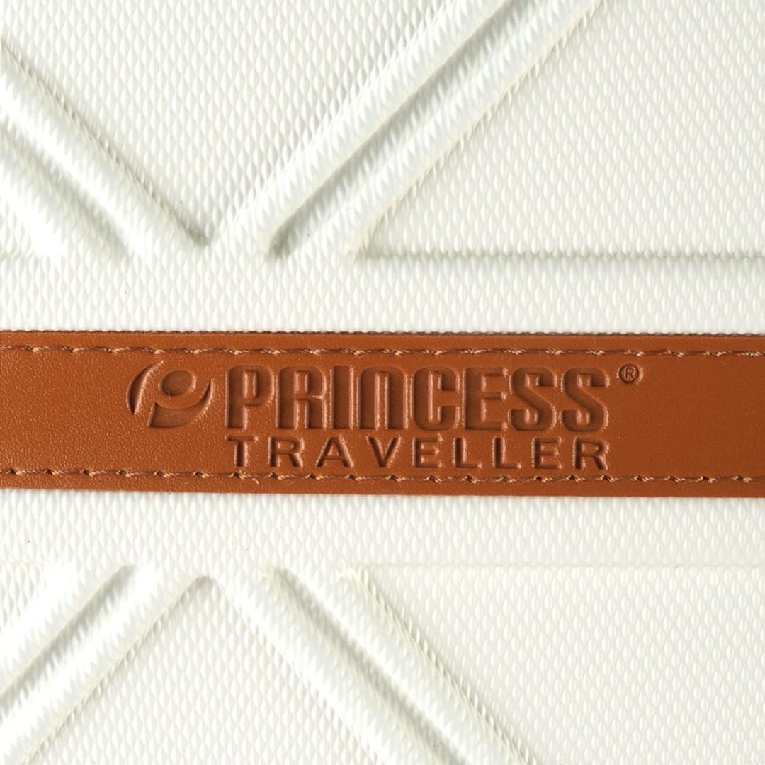 Princess Traveller Whistler, Reisekoffer, Weiss, Gross, Stilvoller Koffer, Robustes ABS-Material, Kr