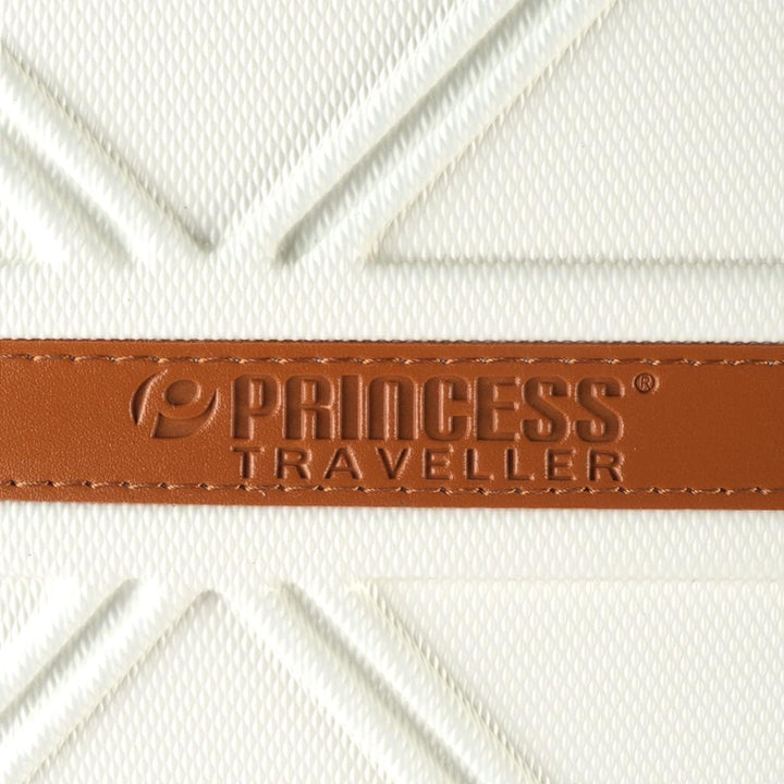 Princess Traveller Whistler, Reisekoffer, Weiss, Gross, Stilvoller Koffer, Robustes ABS-Material, Kr