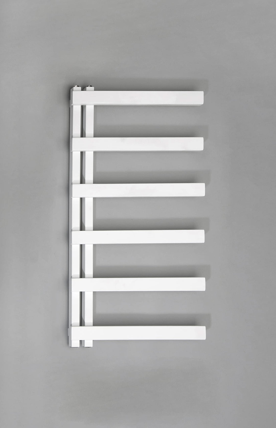 Aspira Home Moderner Design Badheizkörper „Nosy“ - Weiss - Mittelanschluss 1/2“ - 500x800mm - Handtu