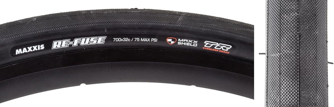 Maxxis Re-Fuse Reifen 28 Zoll DualC TR Maxxshield Faltbarer 2021 Fahrradreifen 28" 700 x 32C 32-622,