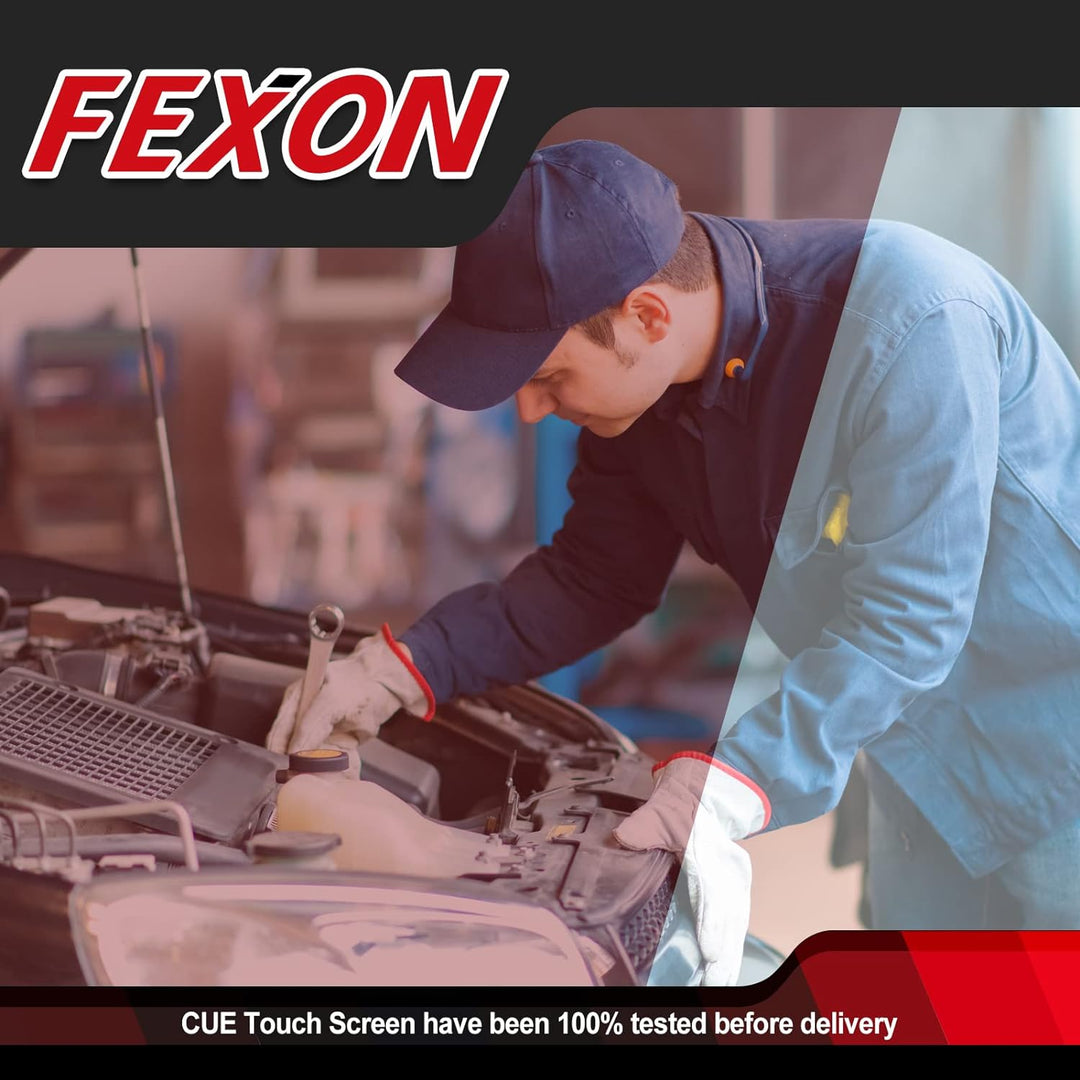 FEXON Touchscreen-Display mit kostenlosem Trimmwerkzeug, kompatibel mit Cadillac ATS Escalade SRX XT