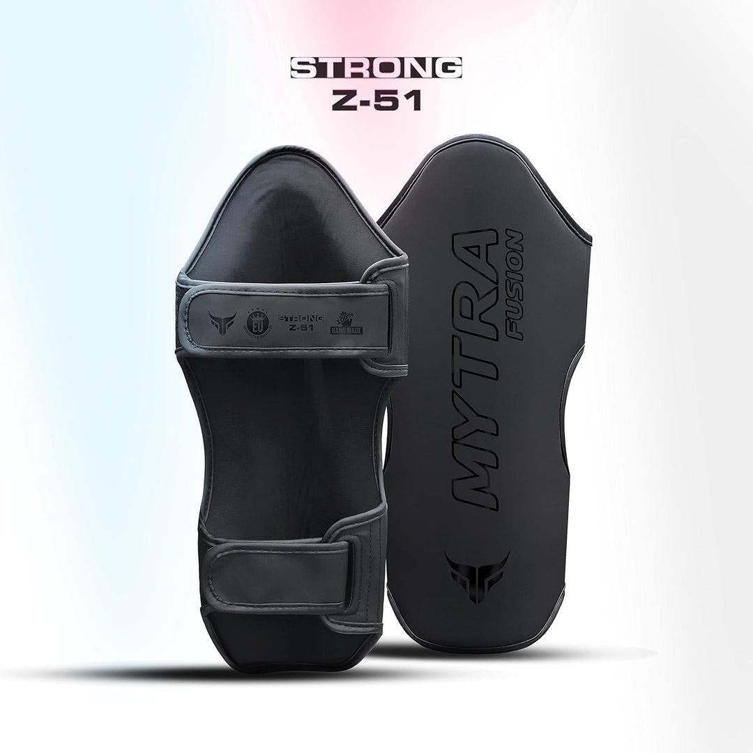 Mytra Fusion schienbeinschoner Kickboxen schienbeinschützer Artificial Leather MMA schienbeinschoner