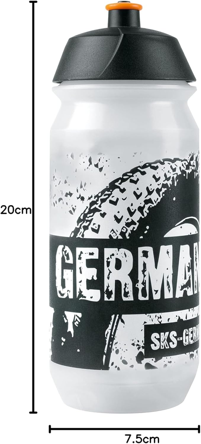 SKS GERMANY TEAM GERMANY BOTTLE SMALL 500 ml Trinkflasche im sportlichen Design (Zubehör für alle gä