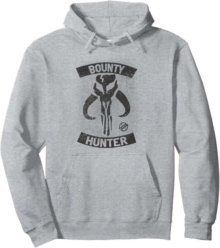 Star Wars Mandalorian Bounty Hunter Logo Pullover Hoodie