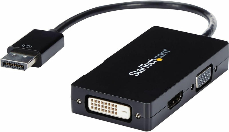 StarTech.com 3 in 1 DisplayPort-Adapter - HDMI auf DisplayPort Adapter - DisplayPort auf Monitor-Ada