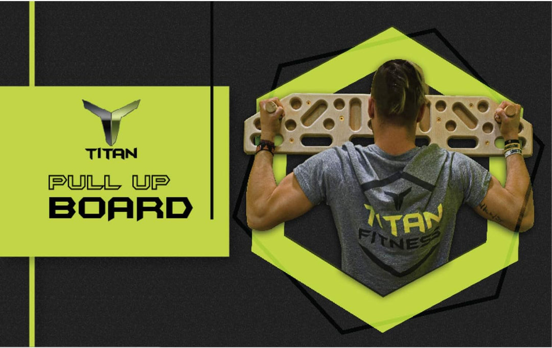 Klimmzugbrett, Wandmontage, für Zuhause, Fitness, Kletterbrett, Hangboard, Heimtraining, 2 Metallgri
