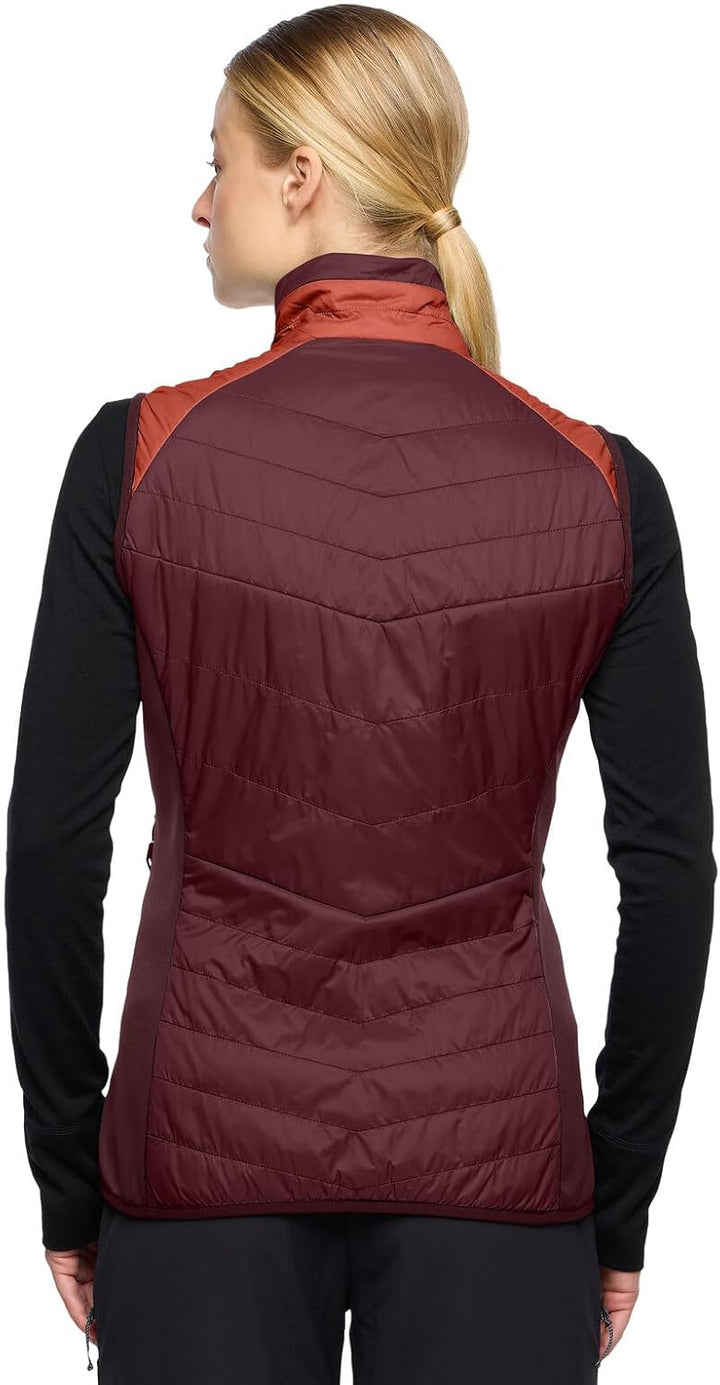 VAUDE Damen Chaleco Sesvenna Iv para Mujer Jacke 34 buckeye, 34 buckeye