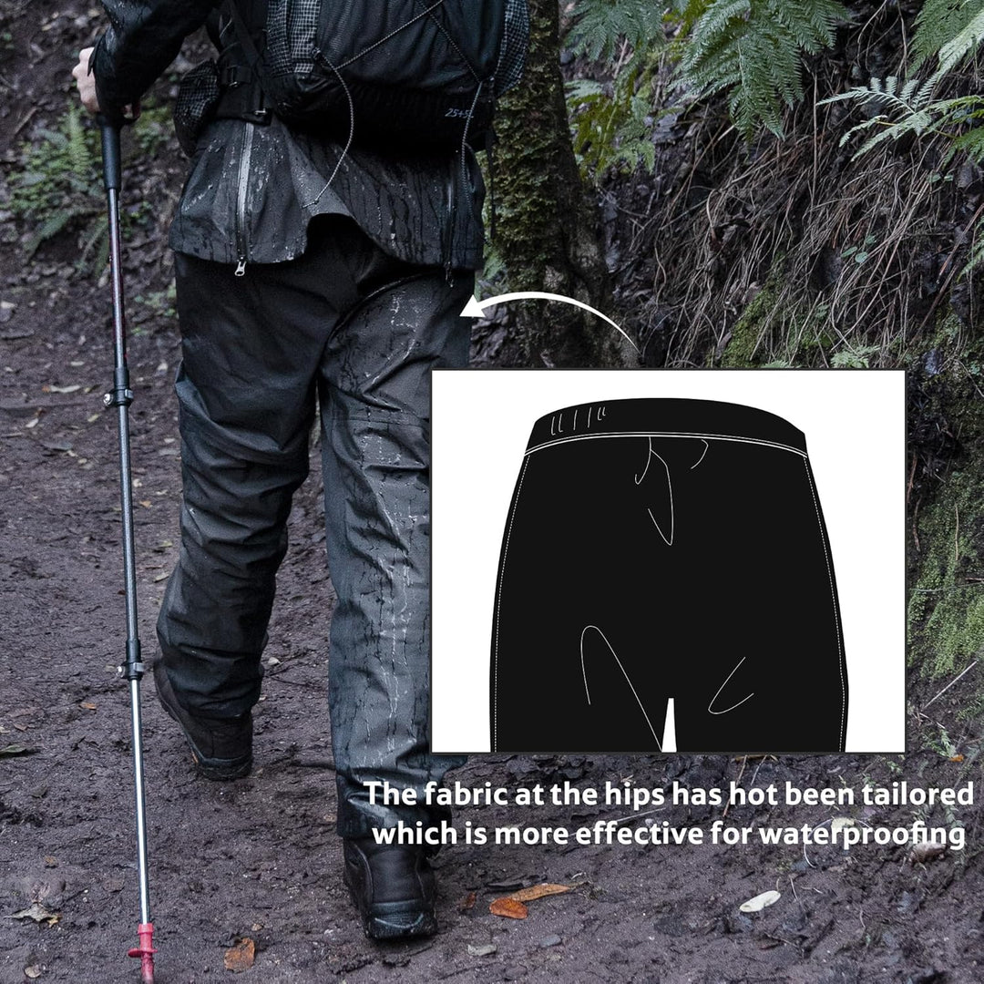 Naturehike Leichte Wasserdichte Outdoor Regenhose Für Herren Und Damen für Wandern Radfahren Camping