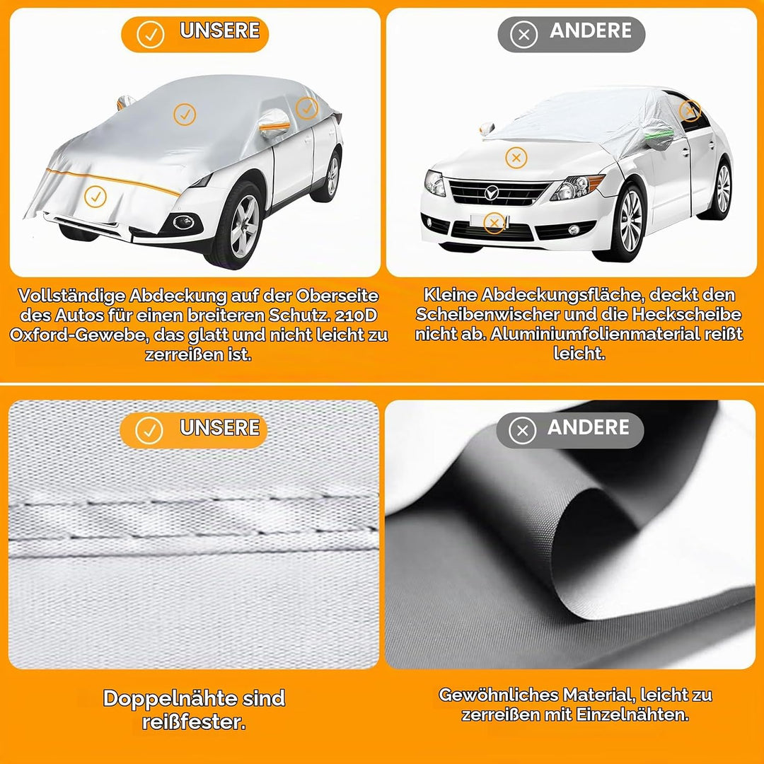 Halbgarage Für Auto Ninonly Halbgarage Für Auto SUV Wasserdicht Für Auto SUV Outdoor Halbgarage Auto