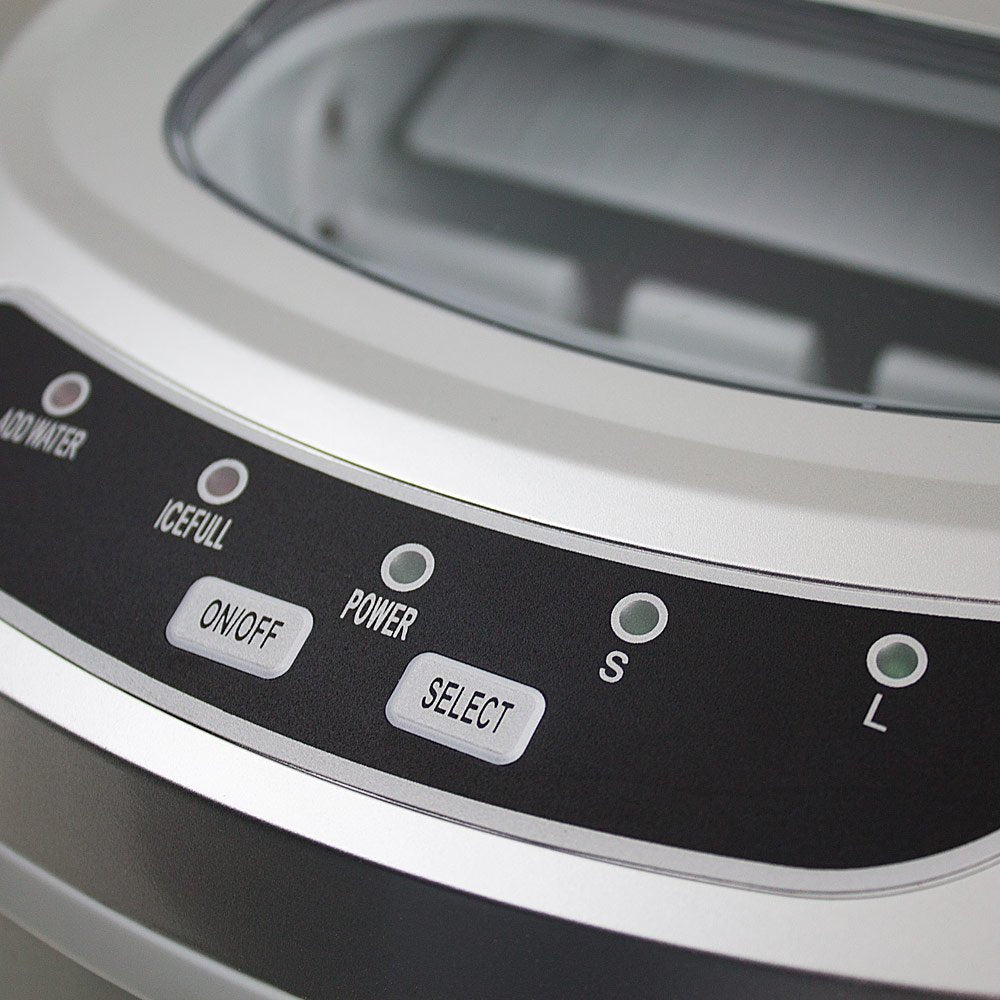 ms-point Eiswürfelmaschine, Eiswürfelbereiter, Icemaker in Silber