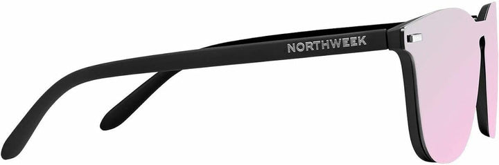 NORTHWEEK · Phantom Wall Polarisierte Sonnenbrille für Damen und Herren. Wall Phantom Black - Rose G