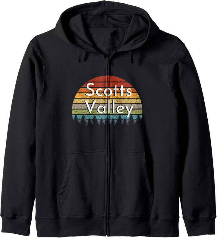 Scotts Valley California Shirt Santa Cruz County Gifts Kapuzenjacke