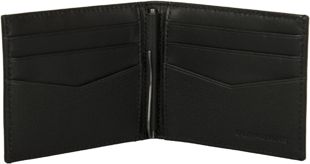 Calvin Klein Herren Denim Collection Reisezubehr-Reisebrieftasche, Schwarz, Einheitsgrösse