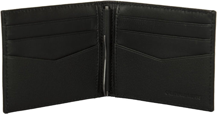Calvin Klein Herren Denim Collection Reisezubehr-Reisebrieftasche, Schwarz, Einheitsgrösse