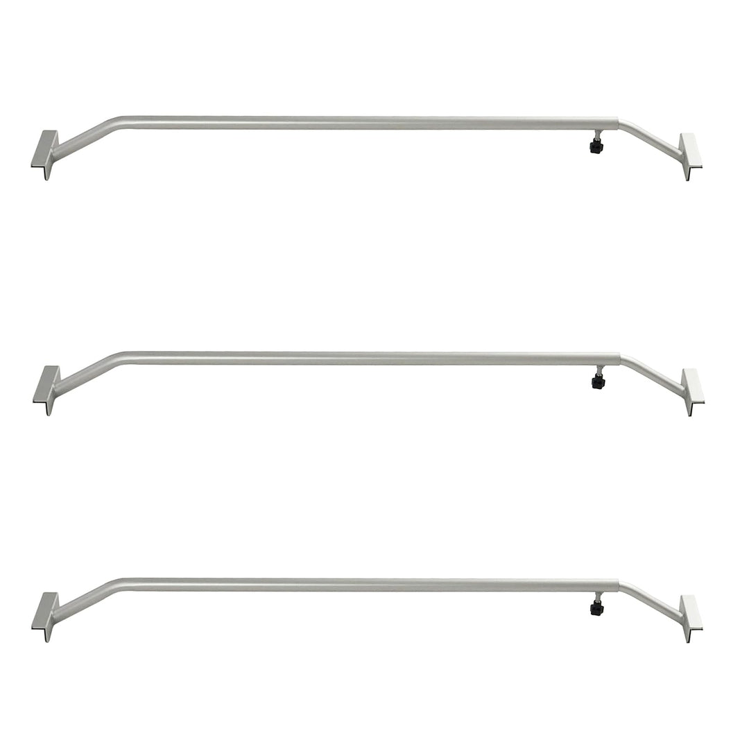 TRUTZHOLM 3X Alu-Bügel für Anhänger Flach-Planen verstellbar 1300-2100mm Planenstütze