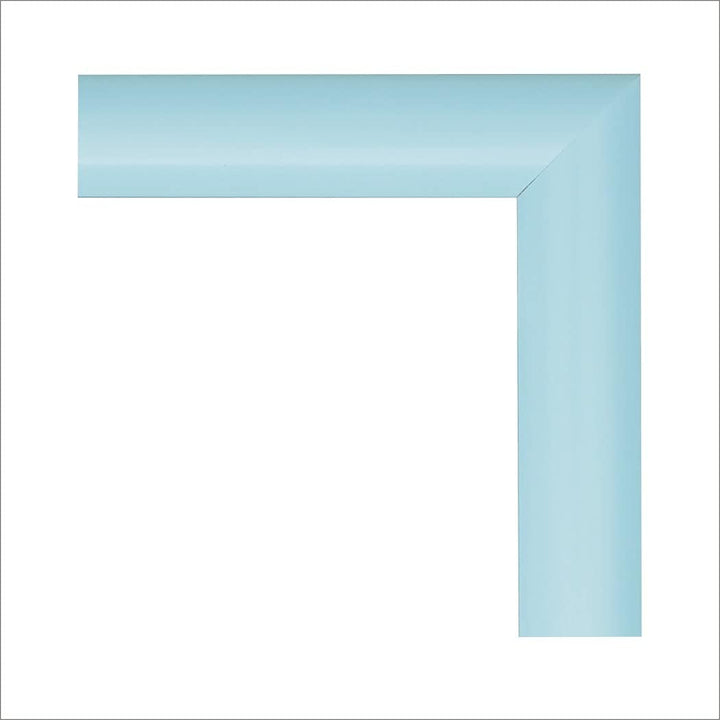 Triptychon Bilderrahmen, Grösse 50x80cm / 80x50cm Farbe Türkis Blau, ideal für Malen nach Zahlen Tri