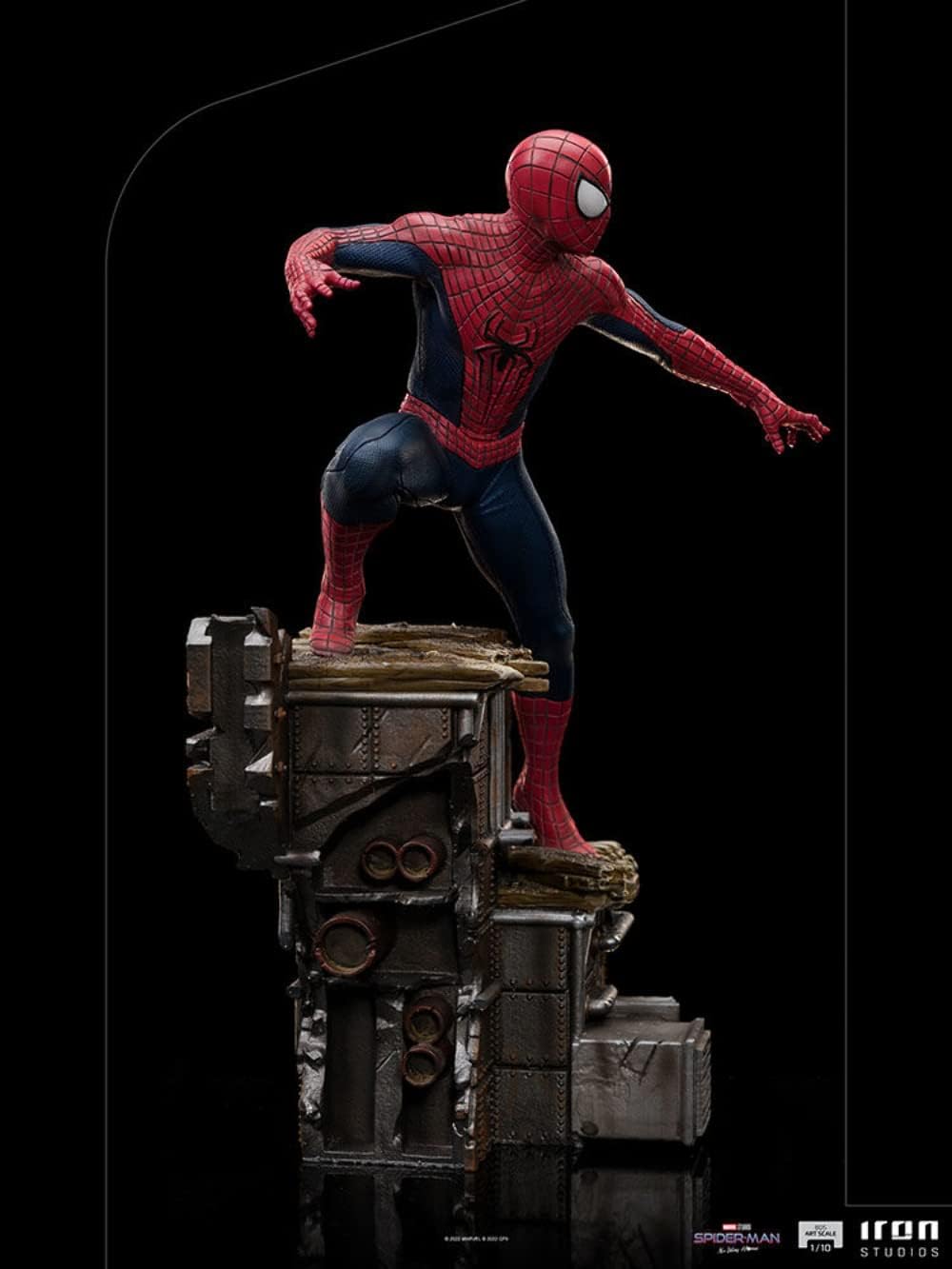Iron Studios MARCAS66222-10 Spider-Man No Way Home Figur Peter #3, Massstab 1:10