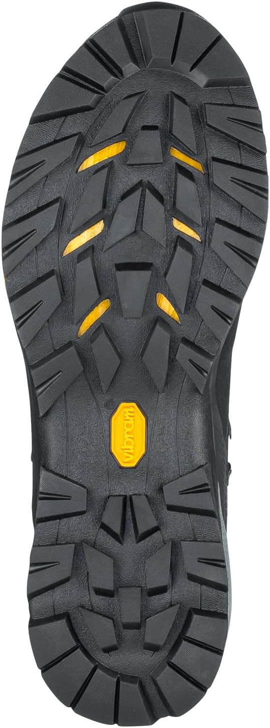 Jack Wolfskin Herren Force Striker Texapore Mid M Walking-Schuh 41 EU Black Burly Yellow Xt, 41 EU B