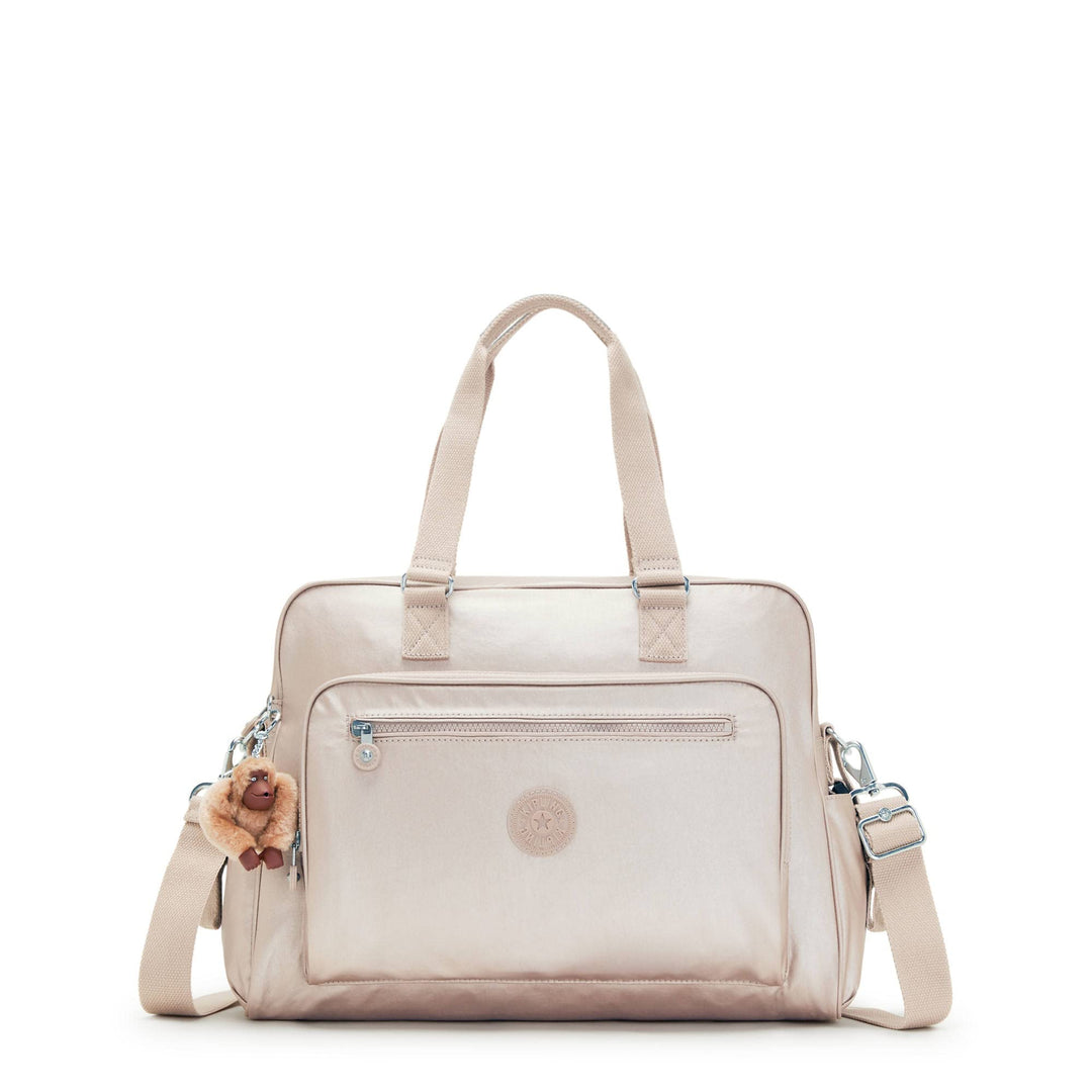 Kipling Alanna Wickeltasche, Metallic Quarz-metallic, Quarz-metallic
