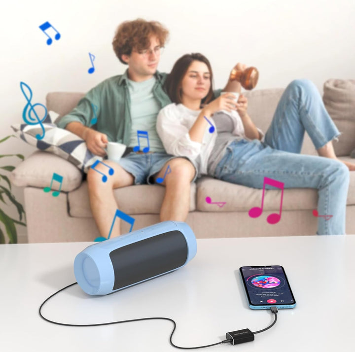Ozvavzk USB C zu Toslink Klinke Unidirektionaler Typ C auf Optisch 3,5 mm Audio Adapter, Thunderbolt