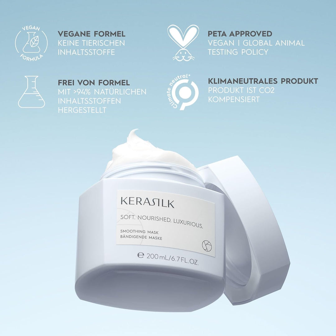 Kerasilk Specialist, Bändigende Haarmaske für widerspenstiges und krauses Haar, 200ml 200 ml (1er Pa