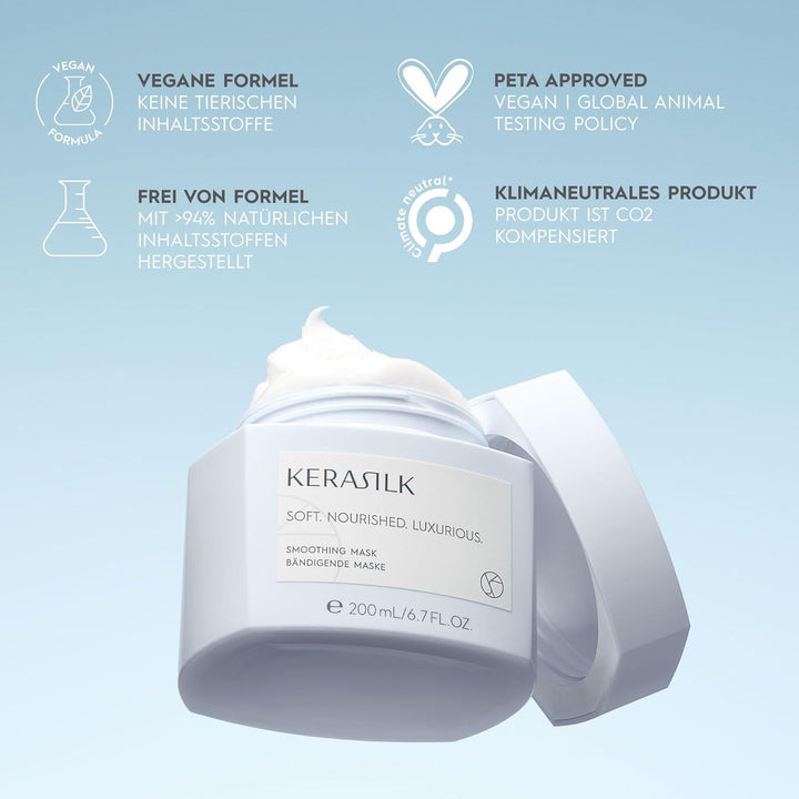 Kerasilk Specialist, Bändigende Haarmaske für widerspenstiges und krauses Haar, 200ml 200 ml (1er Pa