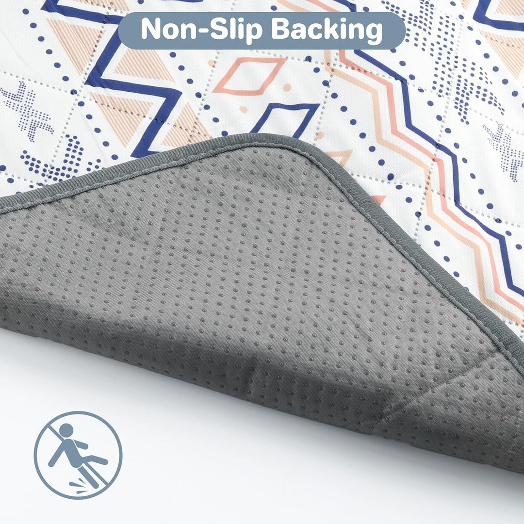 Waschbar Welpen unterlagen, 2Pack 70x100cm Schnell Absorbierend Pipimatten für Hunde, wasserdichte H