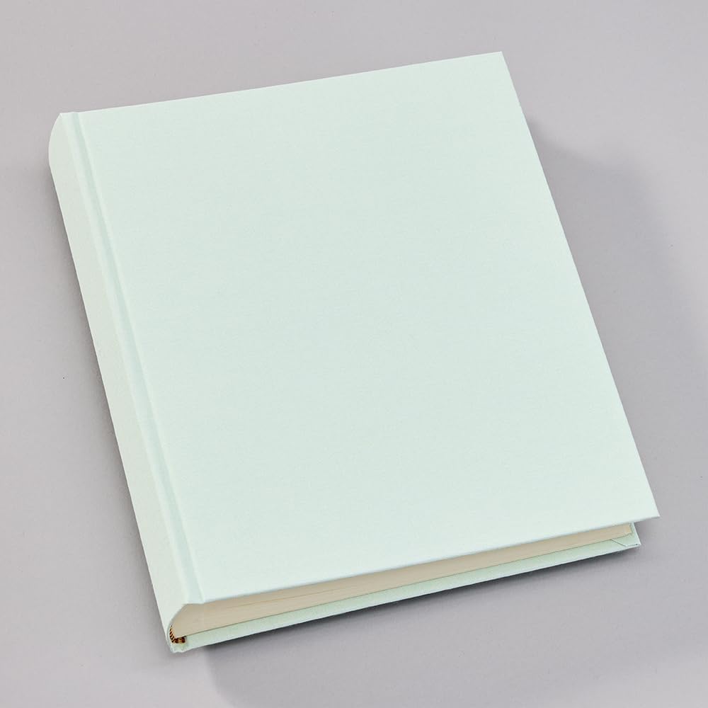 Semikolon 361765 Foto-Album Classic Medium - 21,6 x 25,5 cm - 80 Seiten cremefarben, für 160 Fotos -