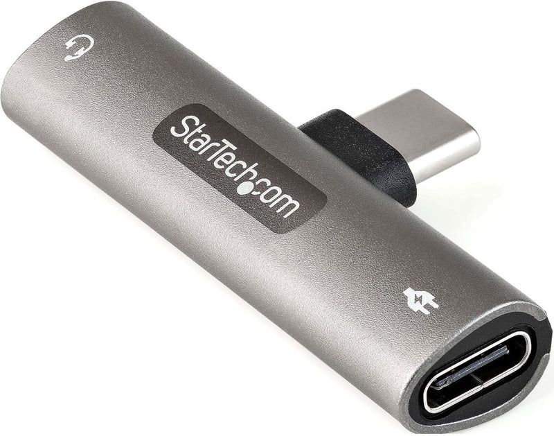 StarTech.com USB-C Audio- und Ladeadapter - USB-C-Audio Adapter mit 3,5-mm TRRS Kopfhörer-/Headset B