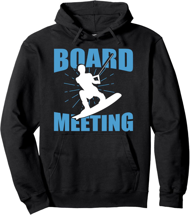 Lustiges Retro Wakeboard Geschenk Action Wassersport Pullover Hoodie