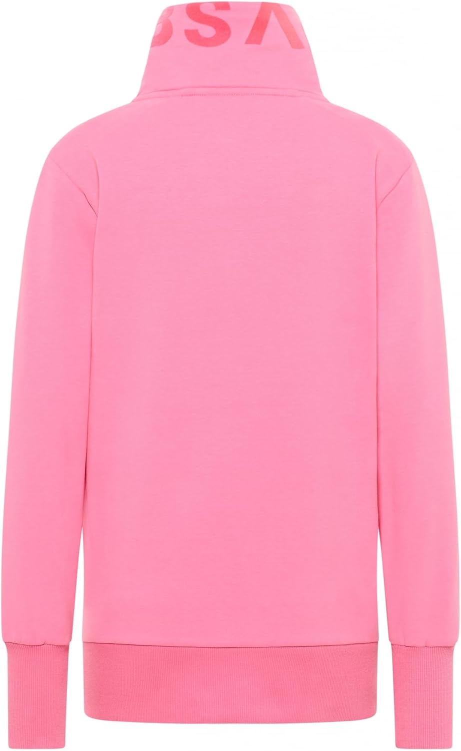 Elbsand Alvis Damen Sweatjacke mit hohem Kragen, Zip-Jacke, Reissverschluss, Regular Fit S Soda Pink