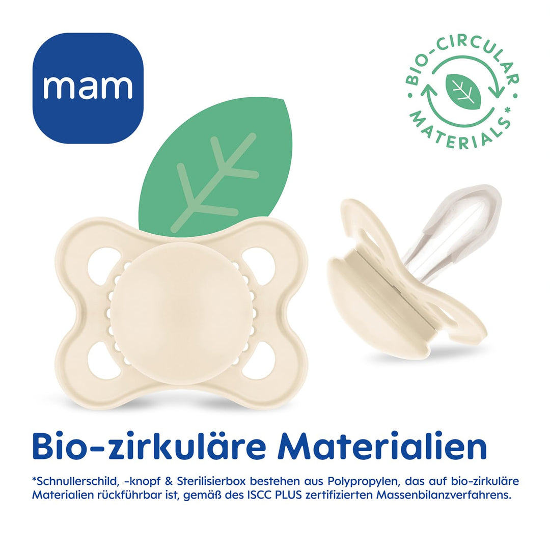 MAM Vorteilspack Starterset Anti-Colic Flaschen Set mit 2 Anti-Colic Flaschen (160 ml & 260 ml) und