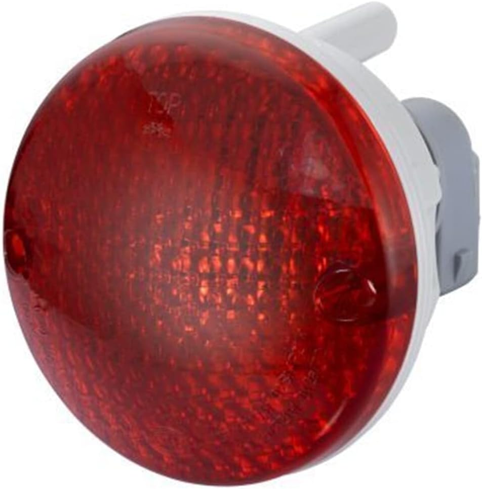 HELLA Rückleuchte - Glühlampe - 12V - Einbau - CCC/ECE - Lichtscheibenfarbe: rot - Stecker: Flachste