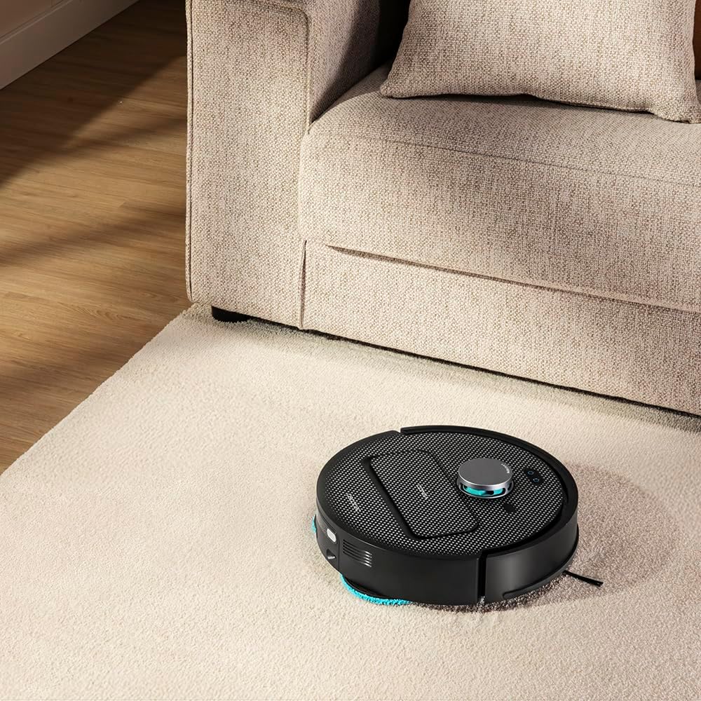 Cecotec Saugroboter und Wischroboter mit Selbstentleerungsstation und App Conga X50 X-Treme. Laserna