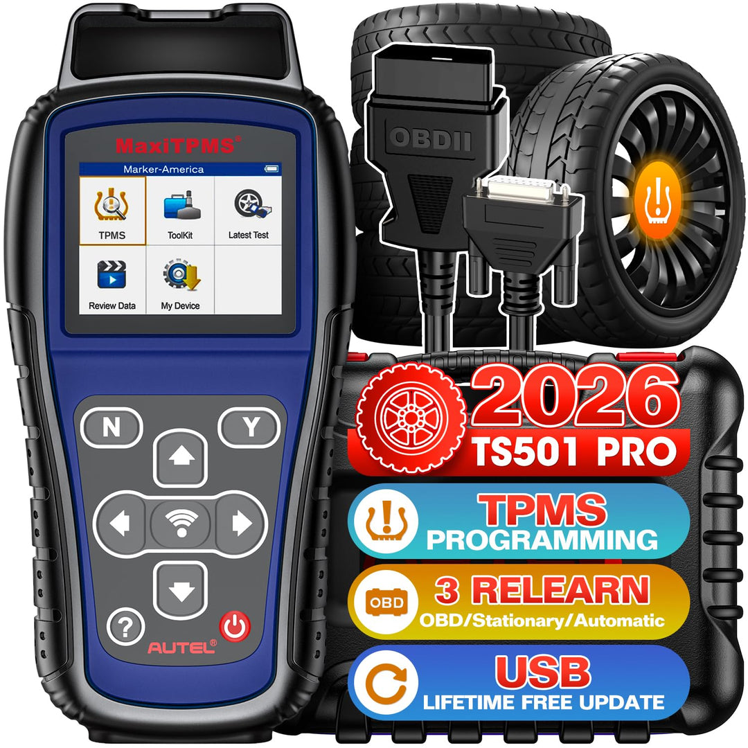 Autel MaxiTPMS TS501 TPMS Tool OBD2 Reifen Druck Monitor System Diagnosegerät für TPMS Sensoren Akti