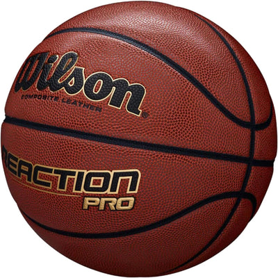 Wilson Unisex-Adult Reaction Pro Basketball 5 Braun, 5 Braun