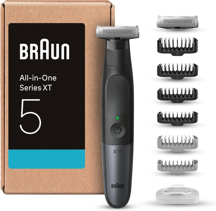 Braun Series X Barttrimmer/ Bodygroomer / Elektrorasierer / Haarschneidemaschine Profi (recycelbare