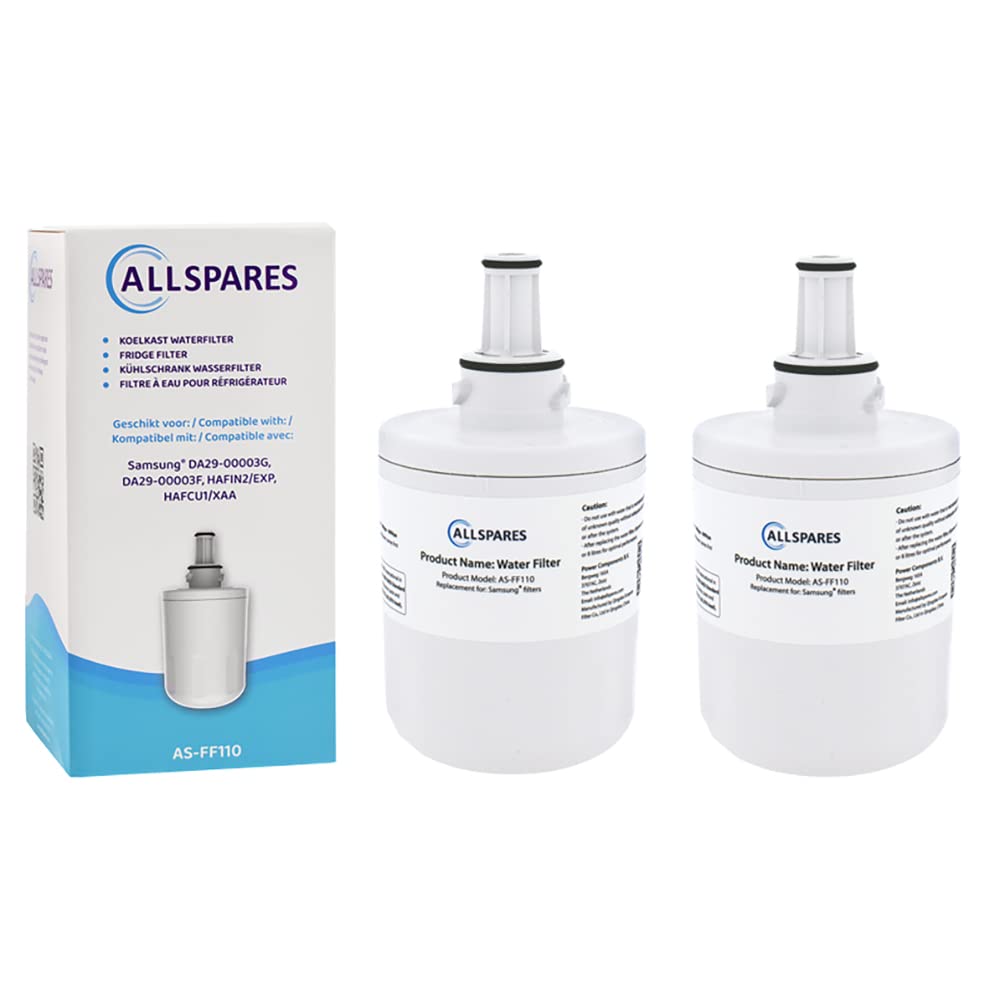 AllSpares Wasserfilter für Kühlschrank geeignet für Samsung Aqua Pure Plus DA29-00003G / HAFIN1 DA29