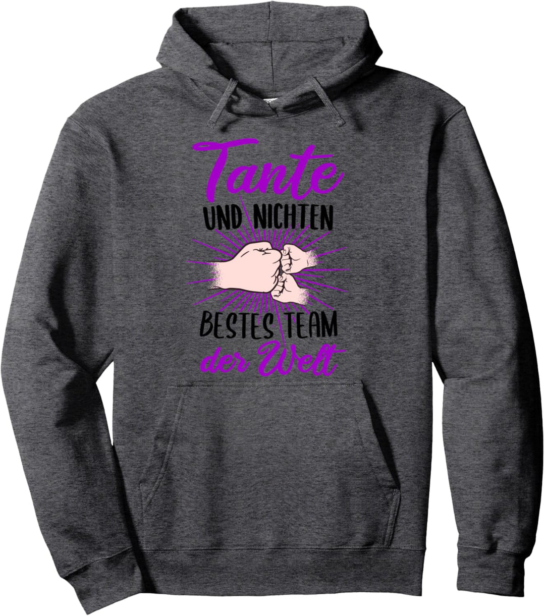 Tante Nichte bestes Team der Welt zweifache Tante Geschenk Pullover Hoodie