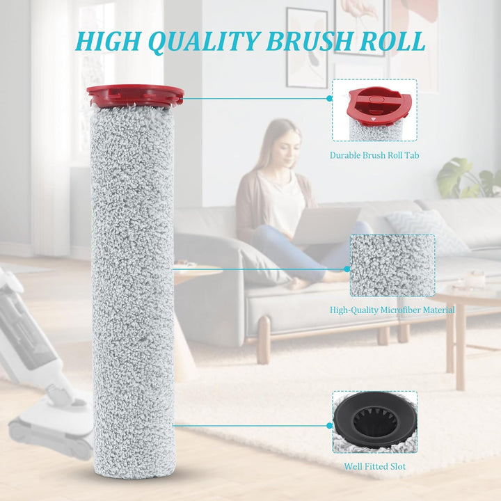 Ersatzteile Bürstenwalze und Staubsaugerfilter für Roborock Dyad Pro/Combo Smart Kabelloser Nass Tro