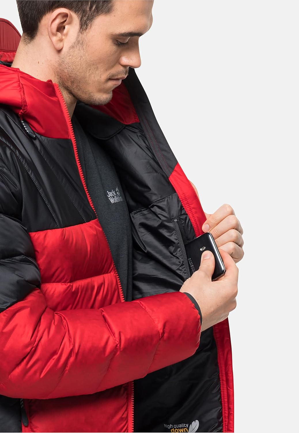 Jack Wolfskin Herren Nebelhorn Jacke S Adrenaline Red, S Adrenaline Red