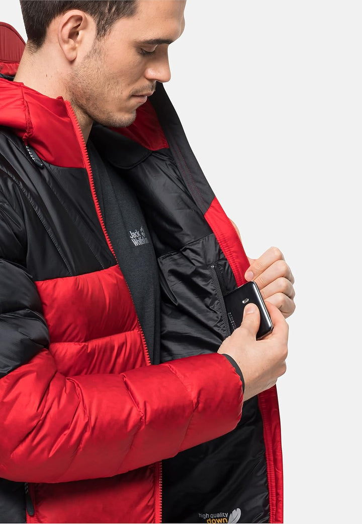 Jack Wolfskin Herren Nebelhorn Jacke S Adrenaline Red, S Adrenaline Red