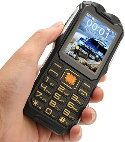 Fockety Entsperrtes Handy für Senioren, 2G Dual SIM Big Button Senior Handy, einfaches Handy mit 2,4