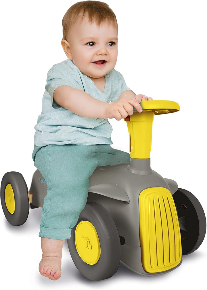 Clementoni Vintage Rennwagen 17700 Made in Italy Play for Future Lauflernwagen Mehrfarbig Kinderspie