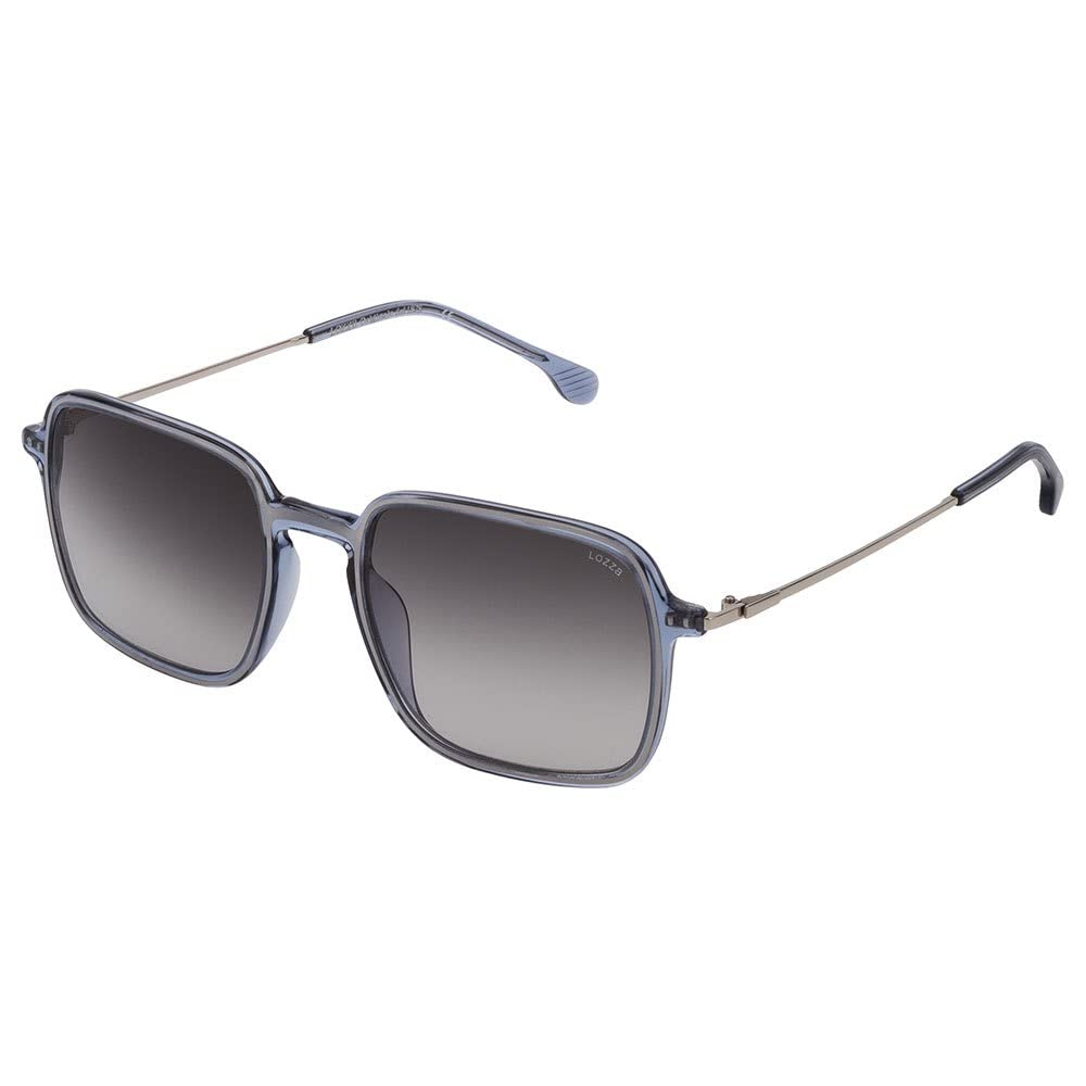 Lozza Herren SL4214540892 Sonnenbrille, Shiny Transparent Blue, 54/20/145