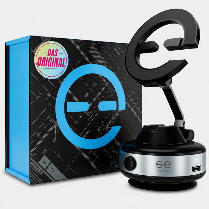 se® SNAPMOUNT - Das Original - Magnetische Handyhalterung fürs Auto, Zuhause & Büro, MagSafe-kompati