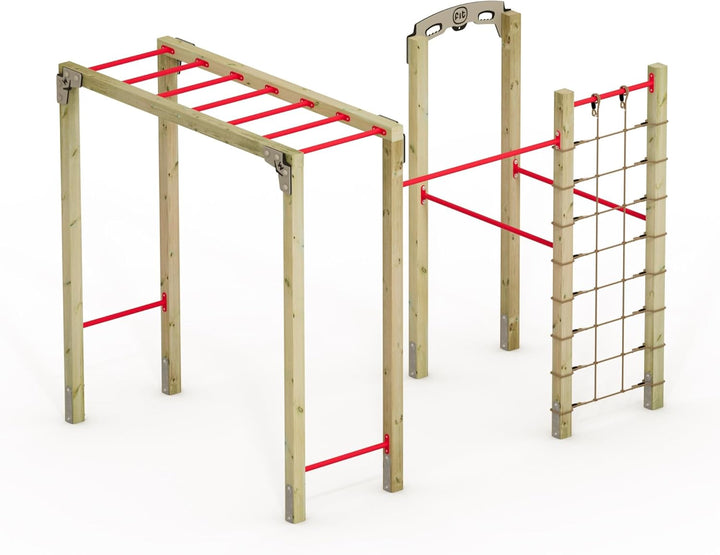 Wickey Fitnessgerät - Fit Base 820 - Outdoor Fitnessstudio, Gym für Zuhause, Klettern und Sport für