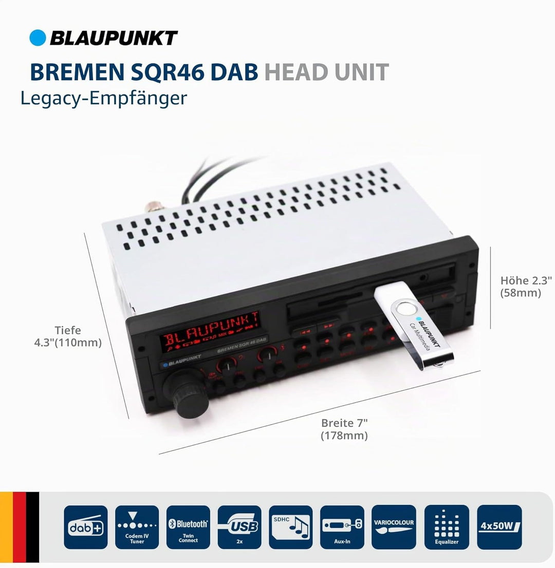 Blaupunkt Bremen SQR 46 DAB Single, Single
