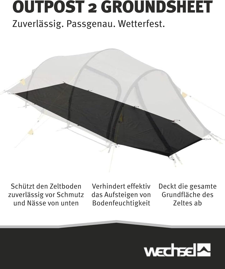 Wechsel Tents Groundsheet - Zusätzlicher Zeltboden passgenau für unsere Zelt Modelle Groundsheet Out