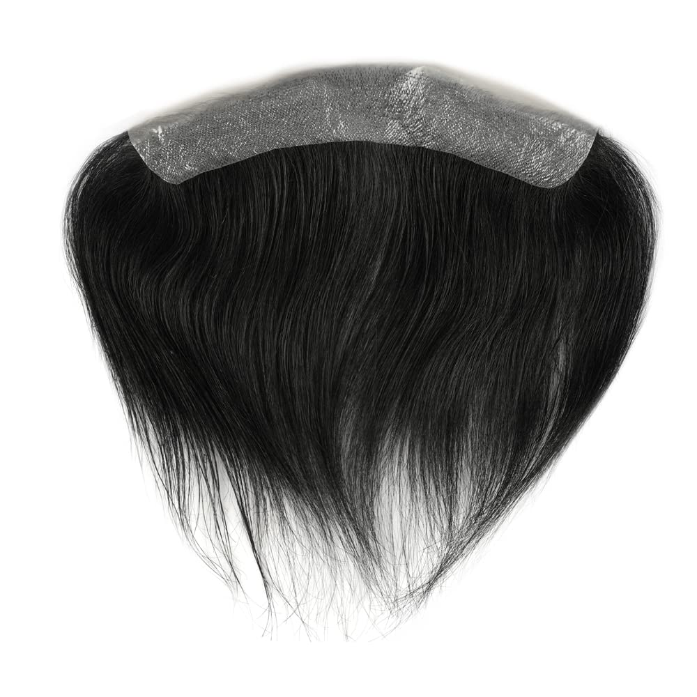 Lordhair Toupet Herren,100% Europäisches Echthaar Herren Toupet Echthaar,V-LOOP Skin Toupet Herren,T